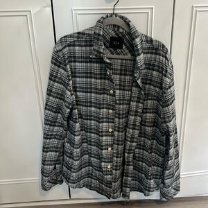 Rails Flannel in Grey